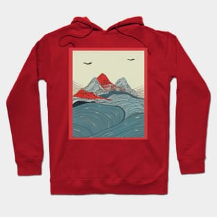 JAPANESE WOODBLOCK PRINT Hoodie